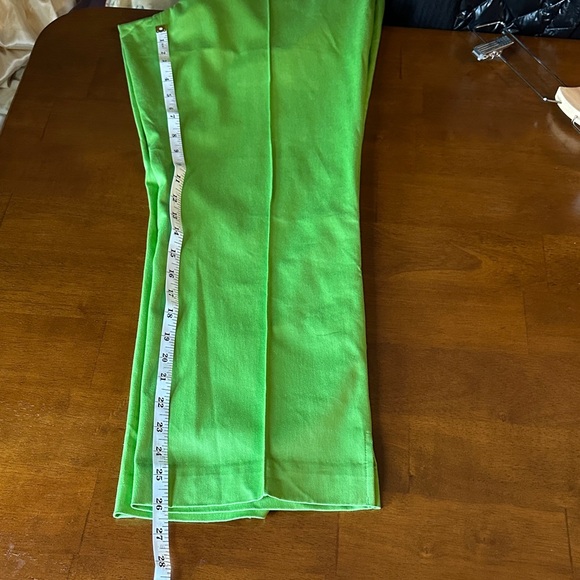 Worthington Bright Green Stretch Pants - Picture 9 of 10